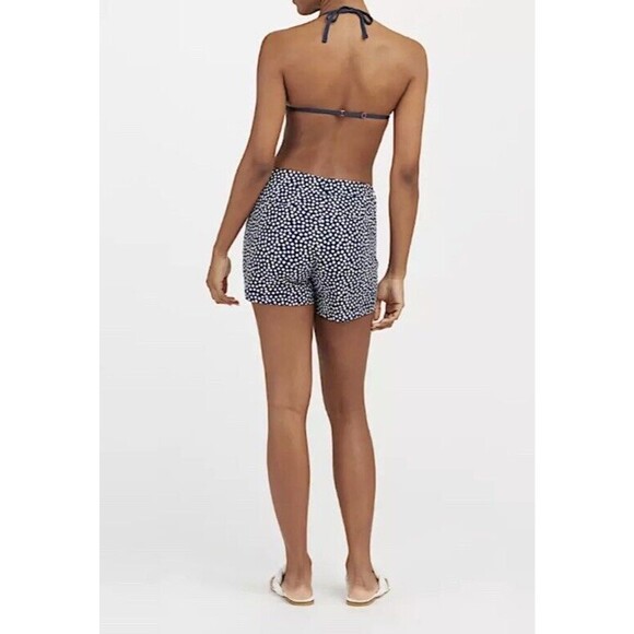 SPANX Women Navy Pantited Dot Sunshine 4" Shorts Size M,NEW - Picture 6 of 15